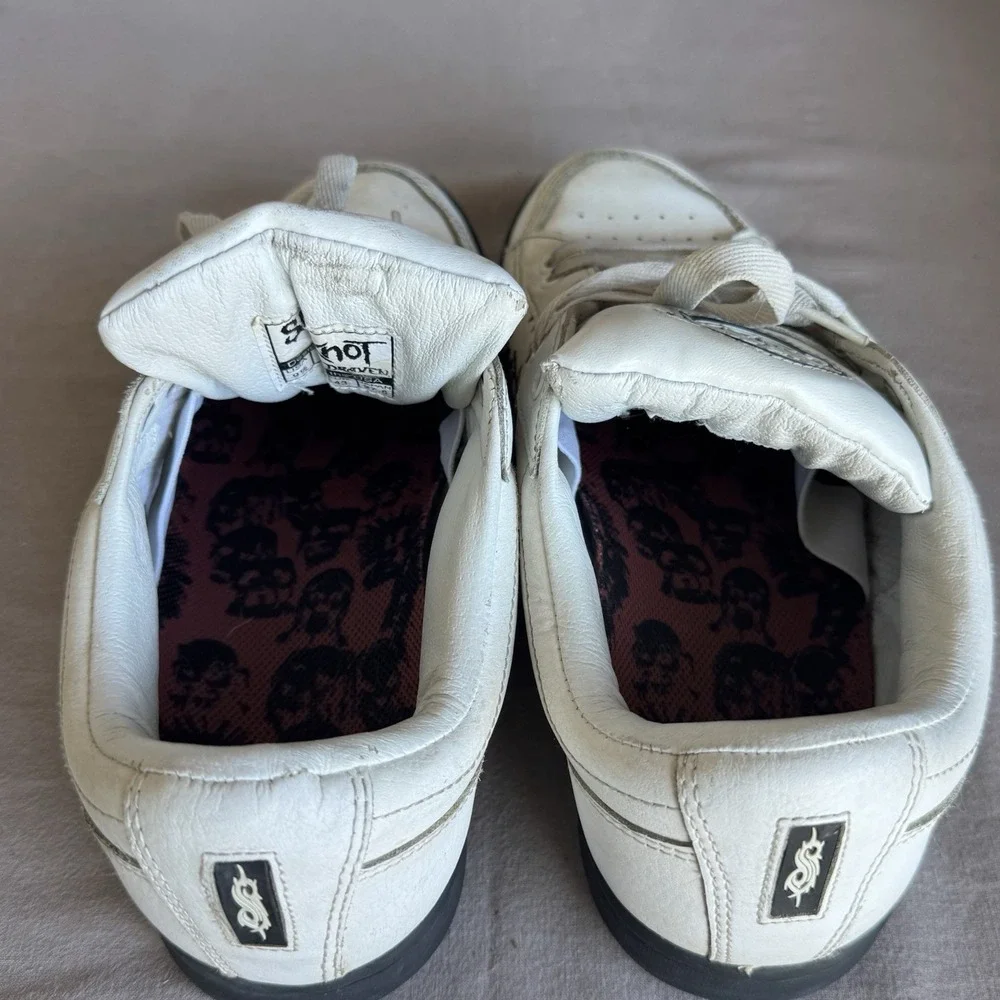 Size 9.5 - Slipknot Super Rare Draven Masks Skate shoes high top Men's Vtg
